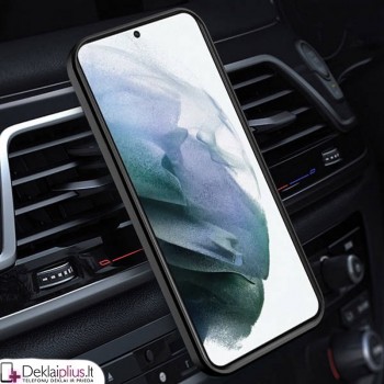 Smūgiams atsparus dėklas su žiedu ir kameros apsauga - raudonas (telefonui Samsung S21 Plus) Smūgiams atsparus dėklas su žiedu ir kameros apsauga - raudonas (telefonui Samsung S21 Plus)